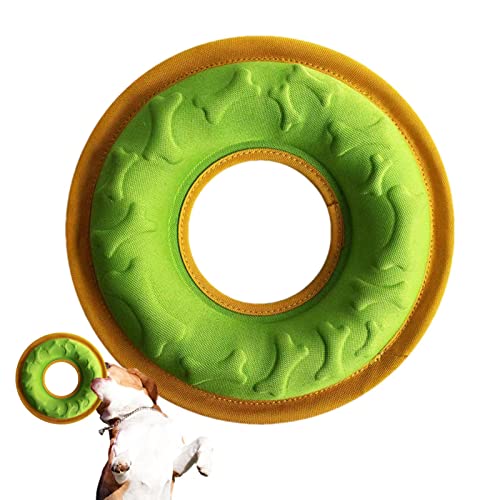 Yemyap Flying Disc Hundespielzeug | Puppy Interactive High Flying Disc - Leichtes, wasserabweisendes Haustierspielzeug für Strand und Pool, geeignet für mittelgroße/große Rassen, dient von Yemyap