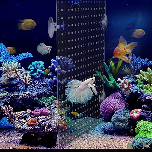 Yes!Fresh Acryl-Trennwand für Aquarium, transparent, passend für alle Arten von Aquarien, Trennwände für 10 Gallonen Aquarium und bis zu 950 Gallonen Tankteiler (Kit B – 2 Stück 15 x 30 cm) von Yes!Fresh