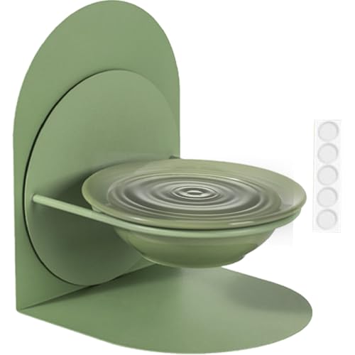 Hundenapf | Futternapf aus Keramik mit höhenverstellbarem Magnetständer | Katzennapf erhöht | Anti-Kipp-Funktion | ergonomische Schutzhaltung Hundenapf | Futternapf aus Keramik mit höhenverstellbarem Magnetständer | Katzennapf erhöht | Anti-Kipp-Funktion | ergonomische Schutzhaltung von Yhsioaklo