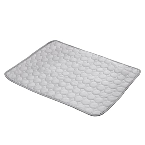 Yhsioaklo Haustier-Kühlmatte, faltbare Hunde-Kühlmatte im Freien, tragbares kühles Bett, Haustierbedarf, atmungsaktive Katzendecke für Welpen, Kätzchen, Training, Schlafen Yhsioaklo Haustier-Kühlmatte, faltbare Hunde-Kühlmatte im Freien, tragbares kühles Bett, Haustierbedarf, atmungsaktive Katzendecke für Welpen, Kätzchen, Training, Schlafen von Yhsioaklo