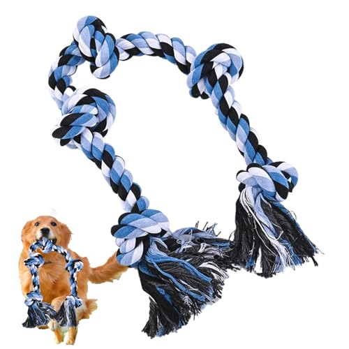 Yhsioaklo Rope Hundespielzeug - Welpen Kauspielzeug Für Zahnung - Kaufestes Beißtraining Seil Für Starke Kauer Mittelgroße Große Rassen | Draußen Spielen Yhsioaklo Rope Hundespielzeug - Welpen Kauspielzeug Für Zahnung - Kaufestes Beißtraining Seil Für Starke Kauer Mittelgroße Große Rassen | Draußen Spielen von Yhsioaklo
