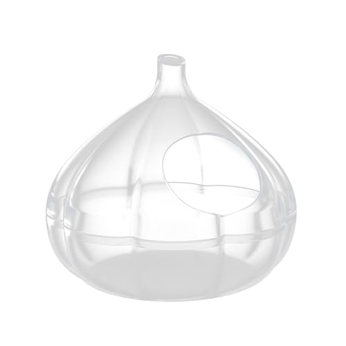 Yianyal Hamster Bad - Transparenter Staubbad-Behälter In Knoblauchform - Kleintier-Spielzeug zum Baden, Reinigen, Spielen, Erkunden & Schlafen für Lemminge und Gerbile Yianyal Hamster Bad - Transparenter Staubbad-Behälter In Knoblauchform - Kleintier-Spielzeug zum Baden, Reinigen, Spielen, Erkunden & Schlafen für Lemminge und Gerbile von Yianyal