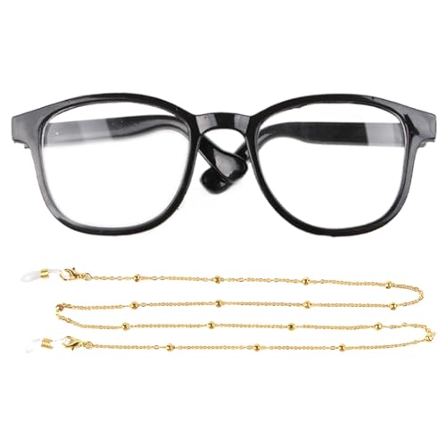 Yianyal Katzenbrille mit Kette, Katzen- und Hundekostüm-Brille mit Kette, Foto-Requisiten, für drinnen und draußen, Rollenspiel, Freude, Kopfbedeckung für 6,8 kg, Welpe für Halloween, Weihnachten von Yianyal