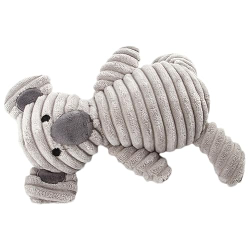 Yianyal Koala Kauspielzeug für Hunde – Welpen-Kauspielzeug, interaktives Leckerli-Spielzeug, quietschendes Plüsch-Hunde-Koala-Spielzeug mit Quietschgeräuschen für mittelgroße und große Rassen, Welpen von Yianyal