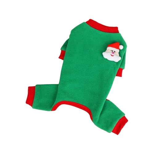 Weihnachten Vier Bein Fleece Kleidung Verdickte Polar Fleece Stoff Hundekleidung Warme Weihnachtskleidung für kleine Hunde von Yiartion