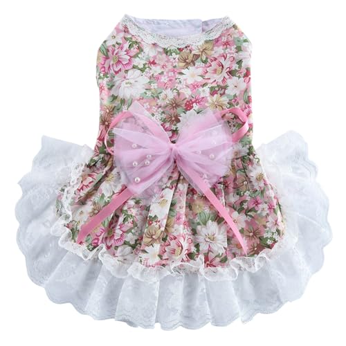 Yiartion Hund Kleidung Prinzessin Stil Katze Hund Haustier Abendkleid Haustier Kleidung von Yiartion