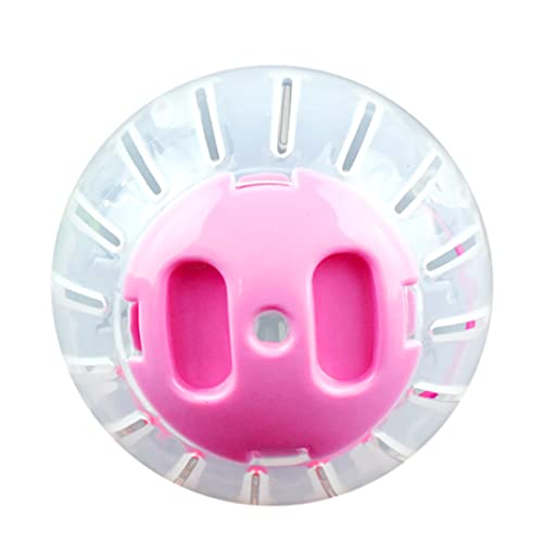 Hamster Käfig, Hamsterkugel 4,72 Zoll Safer Plastik Hamster Rad transparent waschbarer Hamster Käfig Runde Hamsterspielzeug mit hohlem Loch Haustier Vorräte mit Lid hellrot Hamster Käfig, Hamsterkugel 4,72 Zoll Safer Plastik Hamster Rad transparent waschbarer Hamster Käfig Runde Hamsterspielzeug mit hohlem Loch Haustier Vorräte mit Lid hellrot von Yililay