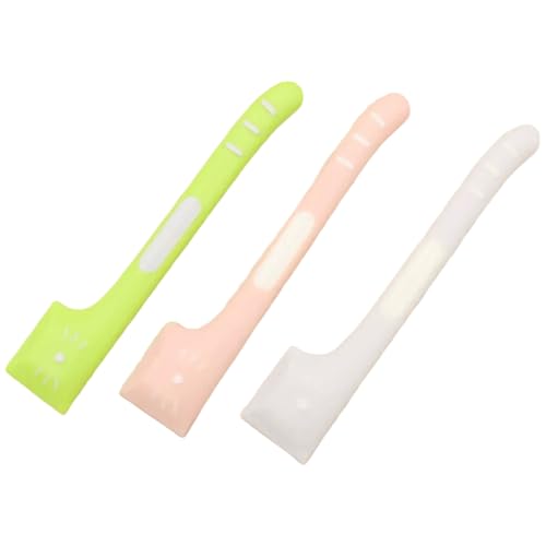 Yililay 3pcs Langgriffe Haustierfutter Scoop, Safe Contemed Food Mischlöffel für Hunde & Katz von Yililay