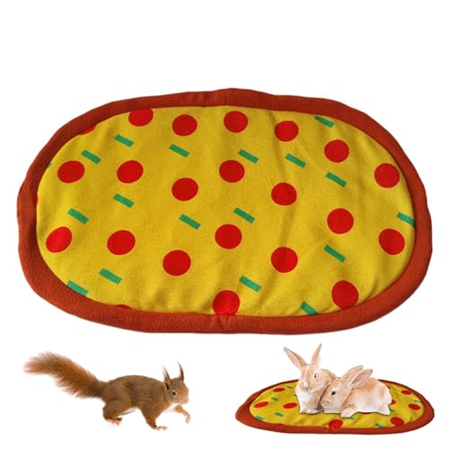 Yiohejy Hamster-Nest-Pad, Igel-Hausmatte - Warme kleine Haustiernest-Pizzamatte | Atmungsaktive Pizzamatte aus Stoff für Eichhörnchen, Hamster, Igel, Frettchen, Chinchilla von Yiohejy