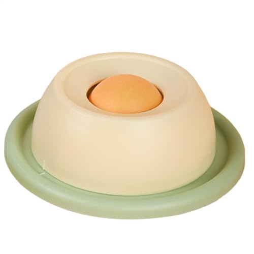 Yiohejy Pet Licking Plate - Interaktiver Runder Slow Feeder | Lustiger Futternapf Anti Erbrechen Puzzle Katzen Spielzeug für Haustiere von Yiohejy