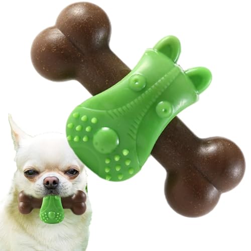 Yiurse Kauspielzeug für Hunde,Kauspielzeug für Hunde,Bissfestes Hundespielzeug in Knochenform mit konvexen Spitzen - Puzzle-Spielzeug für Hunde, Slow Feeder, Kauspielzeug für Hunde, Haustierbedarf für von Yiurse