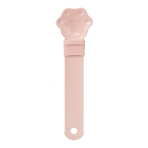 Yiurse Pet Feeding Spoon - Cat Spoon Cat Strip Cat Snack Scoop Cat Paw Shape - Pet Feeder and Lickable Cat Food Dispenser, Cat Treats Spoon for Wet Cat Treats and Pet Cat Dog Feeding von Yiurse