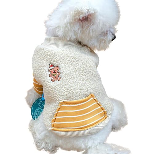 Yiurse Warmer Hundepullover, warmer Hundepullover – integriertes Design, Haustierkleidung für große, mittelgroße und kleine Haustiere von Yiurse