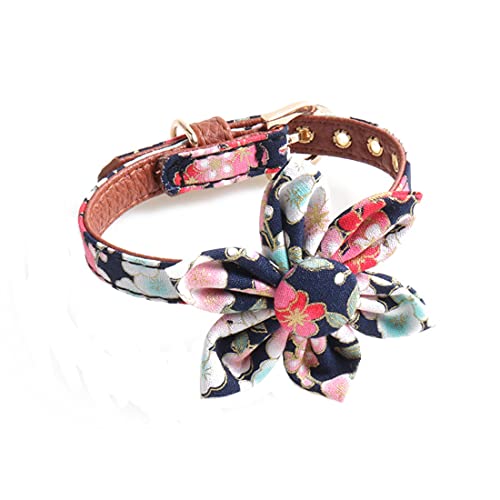 Yiwong Sonnenblume Katzenhalsband mit Glocke, Katzenhalsband mit Sicherheitsschnalle, Weiches und Bequemes Halsband für Welpen und Katzen von Yiwong