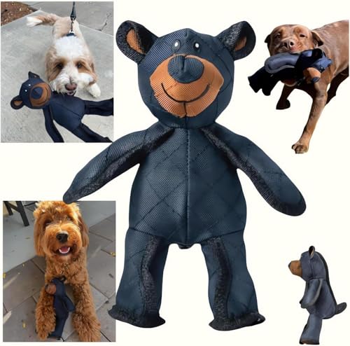 Yizemay Hundespielzeug Unzerstörbar, Unzerstörbares Hundespielzeug, Unbreakable Plüsch Squeaky Bear Dog Toy, Unzerstörbares Hundespielzeug Quietschend, Plüsch Hundespielzeug Unkaputtbar von Yizemay