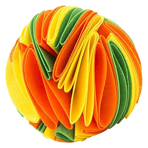 Yklhsocneg Snuffle Ball Dog Puzzle Toys Increase IQ Slow Dispensing Pet Training Games Feeding Feeding Food Intelligence Toy von Yklhsocneg