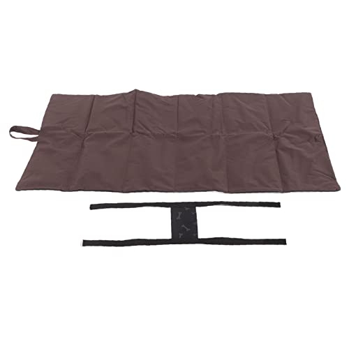 Ylwxzenith Tragbare Haustiermatte, wasserdicht, warm, faltbar, waschbar, Outdoor-Hundeschlafunterlage für Camping, Reisen, Zwinger, 600D Oxford-Stoff, 106 x 63 cm von Ylwxzenith