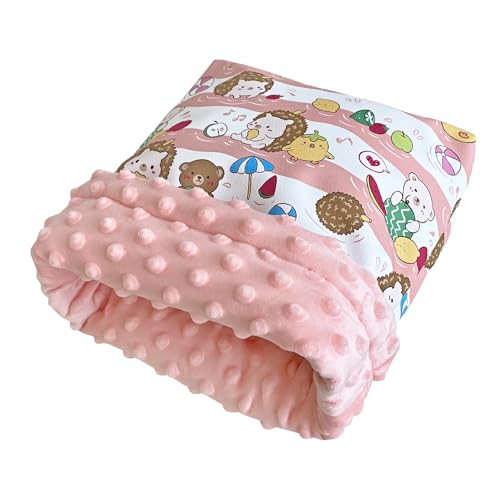 Ymid Select Kuschelsack, Schlafsack, Höhle für Igel, Meerschweinchen, Hamster, Ratten, Frettchen, Eichhörnchen und andere Kleintierbetten (Rosa) von Ymid Select