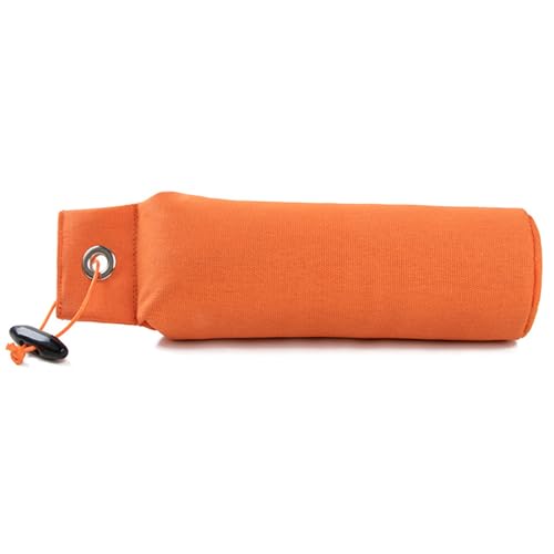 Ynkkvre 1PCS Hund Bite Bag Training Stick， Hunde Zubehör für Alle Rassen, Für das Hunde- und Apportiertraining, Schwimmfähig, Zerrspiele mit Hund, Die Perfekte Erziehungshilfe für Hunde (Orange). von Ynkkvre