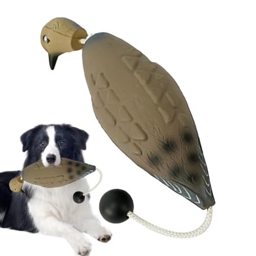 Enten-Stoßstangenspielzeug – Enten-Hundespielzeug, Hundejagdspielzeug | Dog Retriever Outdoor-Trainingsspielzeug, Hundetrainingszubehör, leichtes, tragbares Entenspielzeug, Hundesimulation, tierförmig von Ynnhik