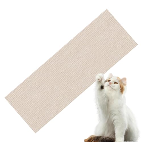 Katzenkratzpads für Hauskatzen, Kratzbaum, selbstklebendes Kratzpad zur Wandmontage, zuschneidbarer Wandkratzer für Hauskatzen und Kätzchen von Ynnhik