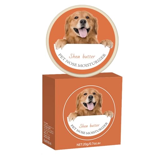 Ynnhik Balsam für Hunde für Beine und Nase, natürliche Nasenfeuchtigkeitscreme für Beine | Nasen 20g Hundcreme, eine natürliche Nasenfeuchtigkeitscreme zum Lecken, verhindert das Bein von Ynnhik