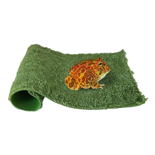 Ynnhik Bartagamen-Teppich, 40 x 25 cm waschbare Substrateinlage, schneidbare Reptilienfliese, Terrarium-Einstreu-Substrateinlage für Schlangen, Chamäleons von Ynnhik