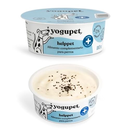 YOGUPET Helppet Funktioneller Joghurt für Hunde, 4 x 110 g von Yogupet