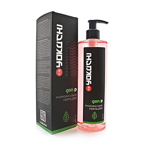 Yokuchi Gen P Phosphatdünger für Aquarien - 400ml, Aquaruendünger für Wasserpflanzen, prächtiges Pflanzenwachstum, Sorgt für eine Gute Entwicklung der Pflanzen (30 ml) von Yokuchi