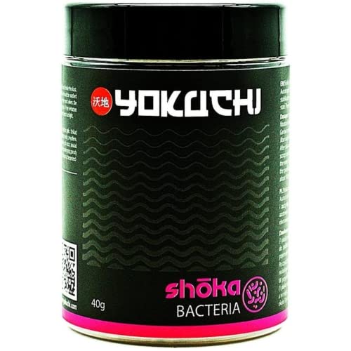 Yokuchi Shoka Bacteria Nitrifizierende Bakterien - 40g, Aktiviert biologische Prozesse in Süßwasseraquarien, Bekämpfung von Blaualgen, Wasseraufbereiter von Yokuchi