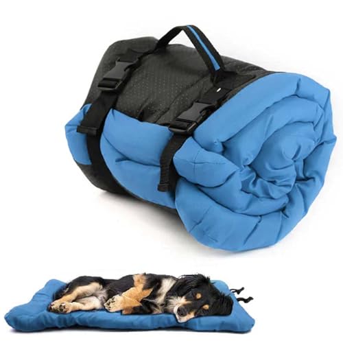 Yolispa Camping Hundebett Anti-Rutsch Hund Camping Matte Outdoor Wasserdichte Hundematte von Yolispa