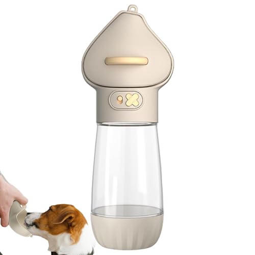 2 In 1 Tragbare Haustier Trinkflasche, Hund Katze Haustiere Auslaufsicher Wasserflasche, Hundewasserflasche Mit Futterbehälter Hunde Katzen Flasche Multifunktionaler Für Täglich Spazieren Gehen von Yonuaret