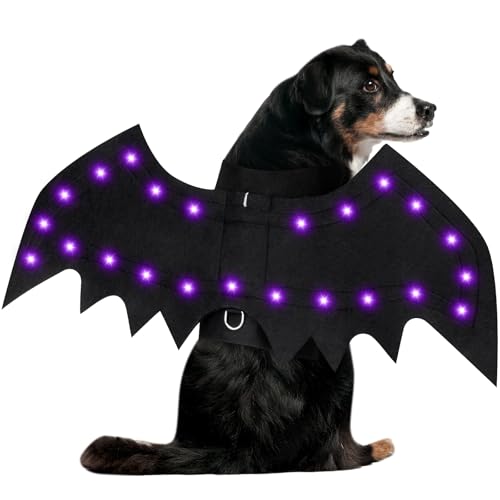 Yoochee Halloween-Hundekostüm, Schwarz, Größe XL von Yoochee