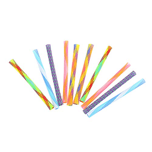 Yooghuge 10 Stück Dünne Bunte Federn Für Katze Spirale Zufällige Farbe Für Katze Frühling Spielzeug Set Für Katze Spielerisch Flexible Für Katze Plas von Yooghuge