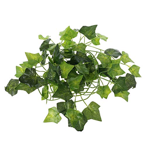 Yooghuge Künstliche Dschungelreben Reptilien Terrarium Blätter Pflanzen Schlangenfutterbehälter Dekoration Für Echsengepack Lebensraum Bart Dragon Accessoires Driftwood Supplies Heizung Pad Tank Yooghuge Künstliche Dschungelreben Reptilien Terrarium Blätter Pflanzen Schlangenfutterbehälter Dekoration Für Echsengepack Lebensraum Bart Dragon Accessoires Driftwood Supplies Heizung Pad Tank von Yooghuge
