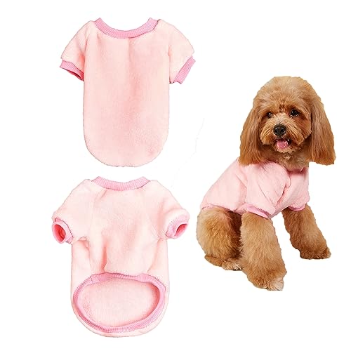 Yoolhamy Hundekleidung Kleine Hunde Plüsch Pullover Wintermantel Hundepullover Weihnachten Hund kleidung für Chihuahua Hundepulli Warme Hundekostüm kleine Mittel Große hundemantel für Dogs von Yoolhamy