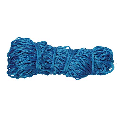 York Futternetz Heunetz Heutasche Heusack engmaschig 5,5x5,5 extra lang (blau) von York Fitness