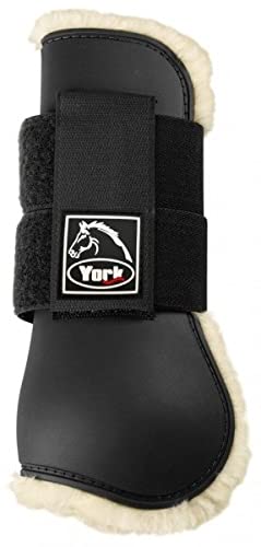 York Gamaschen Comfort vorne schwarz (Cob) von York