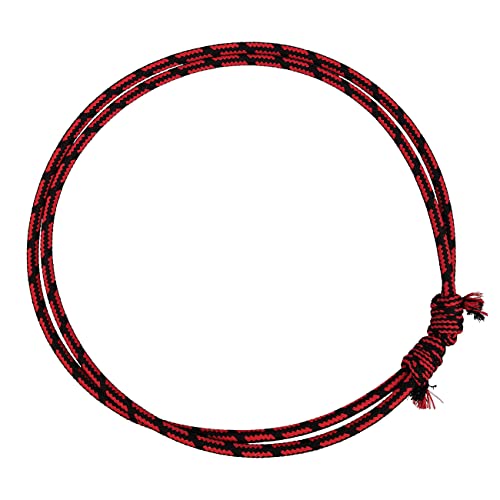 York Halsring Neckring Rope Lassoring Neck Rope, schwarz - rot von York