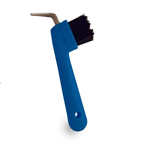 York Hufkratzer für Pferde Standard Grooming Tools Pferdehufkratzer (blau) von York