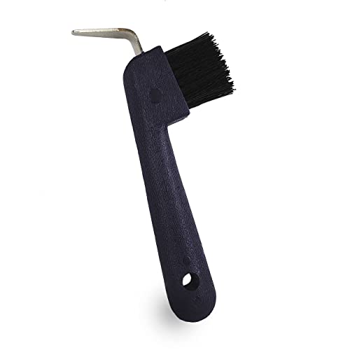 York Hufkratzer für Pferde Standard Grooming Tools Pferdehufkratzer (schwarz) von York