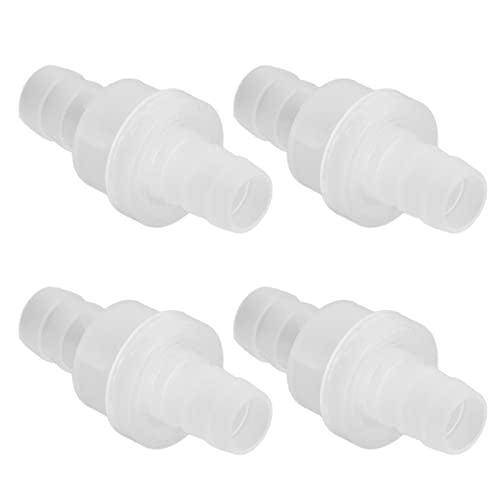 Yosoo Health Gear 12 Stück Aquarium-Rückschlagventil, Einweg-Luftventil, Kunststoff-Aquarium-Rückschlag-Luftpumpen-Rückschlagventil für Aquarien (10mm) von Yosoo Health Gear