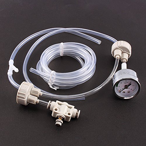 Yosoo Aquarienpflanzen System, DIY Aquarium Aquarien Pflanzen CO2 Generator System Aquarium Pflanze System Kit D201 Tube Ventil Gauge Flasche Kappe von Yosoo