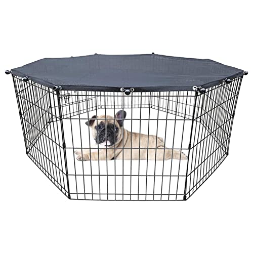 Abdeckung für Hundeparkkäfig, 48 Zoll (100,9 cm), Abdeckung für Hundegitter, Schutz für den Außenbereich, Indoor, Park von Youding