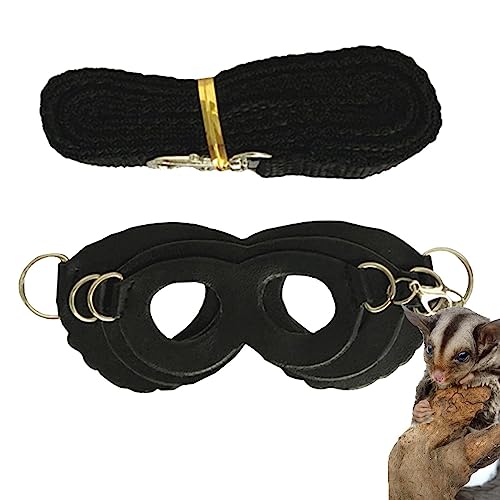 Eichhörnchen-Zugkraft – Leading Chain Rope Hamster Leash Zucker Gliders Strap | Verstellbare Zucker Schieber für die Wiese Hof Youding von Youding