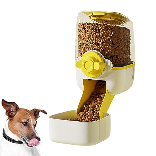 Frettchen Feeders, PP Automatischer Futterspender Wassernapf, Katzenfutterspender, Tierfutter Hängespender, Hundekäfig Aufhänger Schüssel, Pet Feeder Set Zwinger Station für Welpen Katzen Kaninchen von Youding