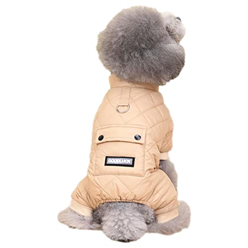 YOUDING Hundebekleidung Winter-Dog Four Legs Cotton Jackets-Warmer Hundemantel für Haustiere - Hoodies Pet Warm Clothes with Supplies for Daily Wear-Travel Photography von Youding