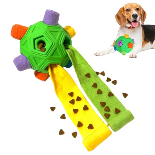 Youding Futtersuchspielzeug, sensorisches Spielzeug für Hunde aus Gummi | Duftendes Puzzle-Spielzeug | Interaktives Schnüffelspielzeug | Anreicherungspuzzle für Hunde | Fria-Spielnase von Youding