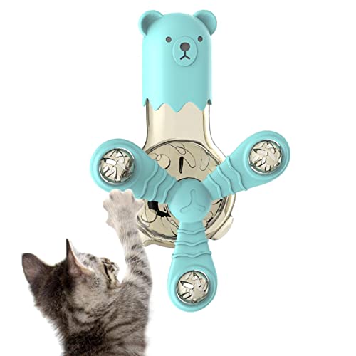 Youding Katzenspielzeug Spinner | rotierendes Futter Windmühle Katze Spinner Spielzeug | Multifunktionales Spielzeug für Haustiere, hängend für Katzen, Hunde, Welpen von Youding