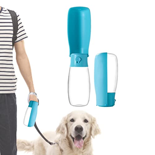 Youding Tragbare Hundewasserflasche | 550 ml tragbarer Faltbarer Wasserspender für Haustiere,Hundezubehör für Outdoor, Trinkzubehör für Kaninchen und Kleintiere von Youding